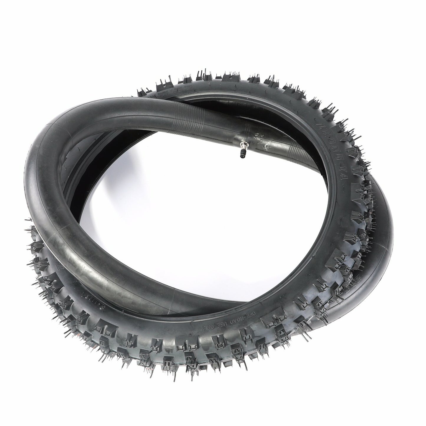 Front 70/100-17 and rear 90/100-14 tire tube groove bicycles suitable for Honda CT70 CR80 CRF110