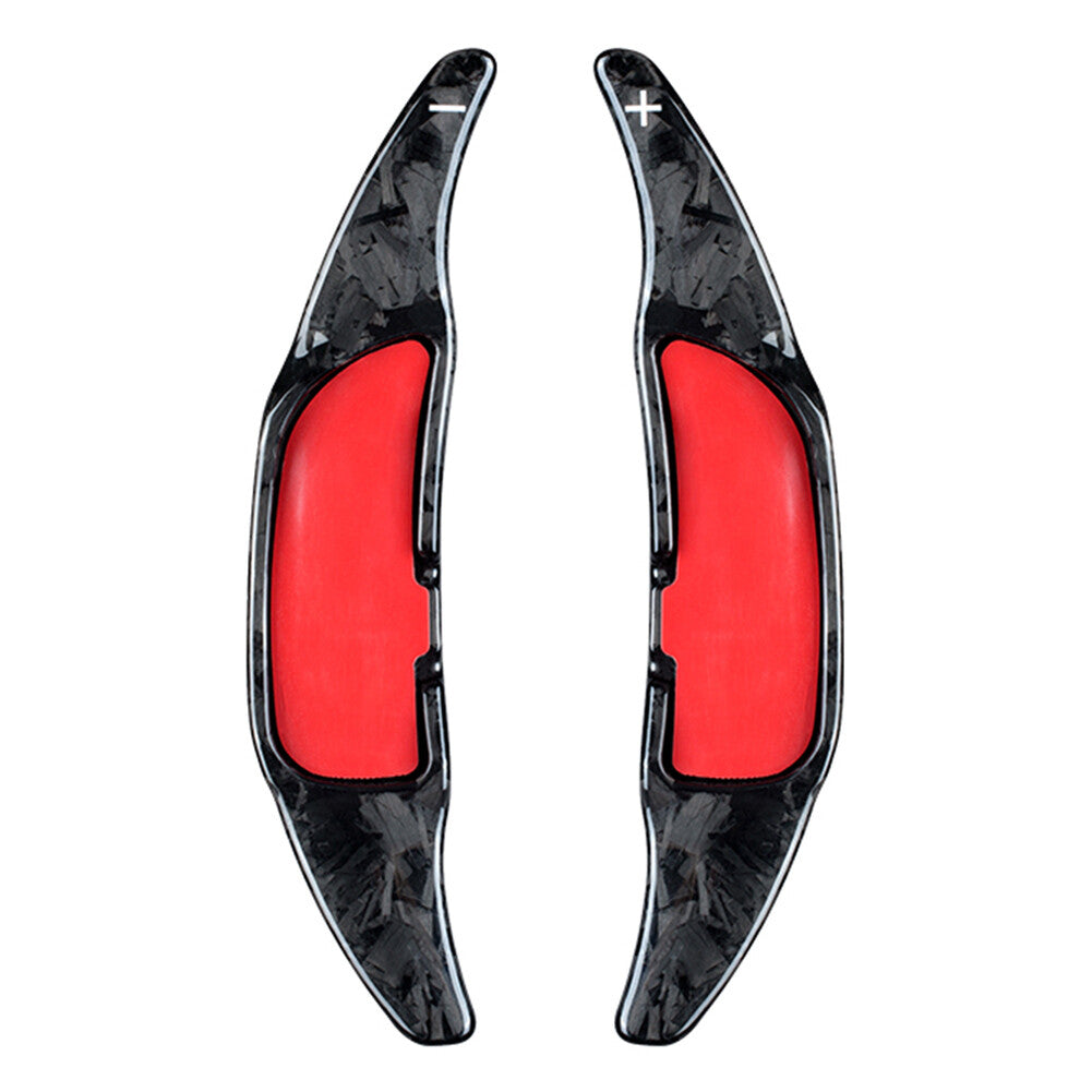 Forged Carbon Fiber Steering Wheel Paddle Shifter Extension for Benz A45 C63