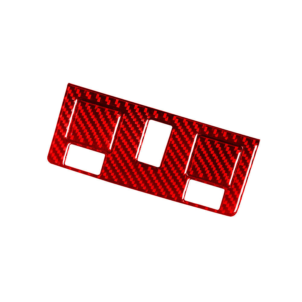 Red Carbon Fiber Sunroof Button Trim For Silverado/tahoe/ for sierra 2007-14 Tyep B