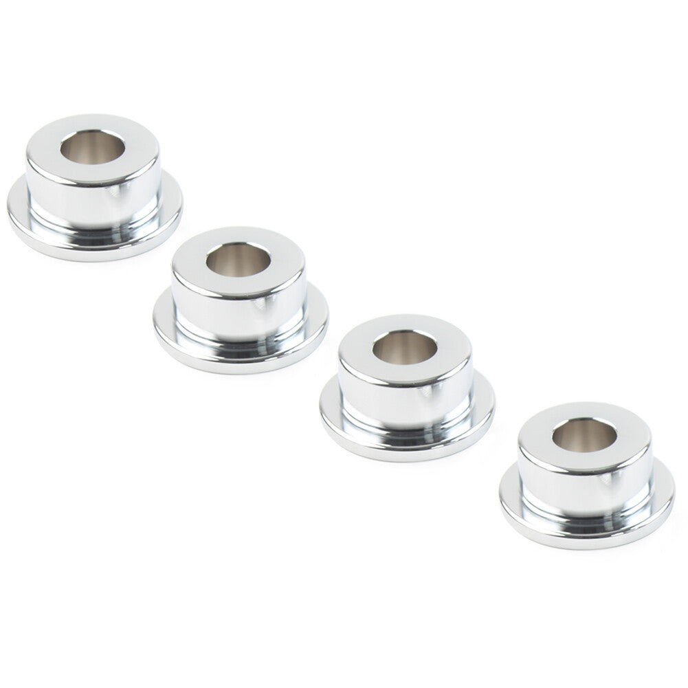 Handlebar Riser Bushings Mounts Fit for Harley Dyna Wide Super Glide Softail Chrome