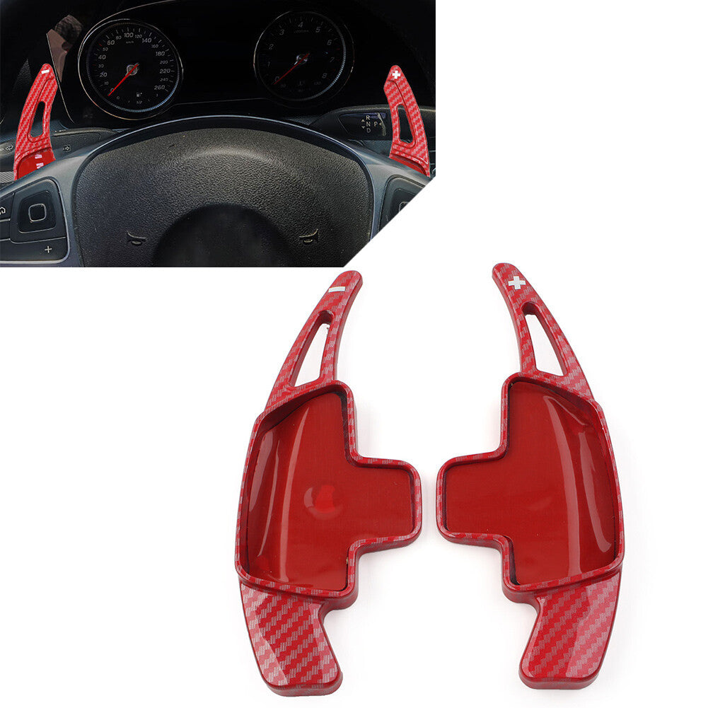 Fit for Benz A/B/C/E/S/G/V-Class Red Steering Wheel Shift Paddle Shifter Extension