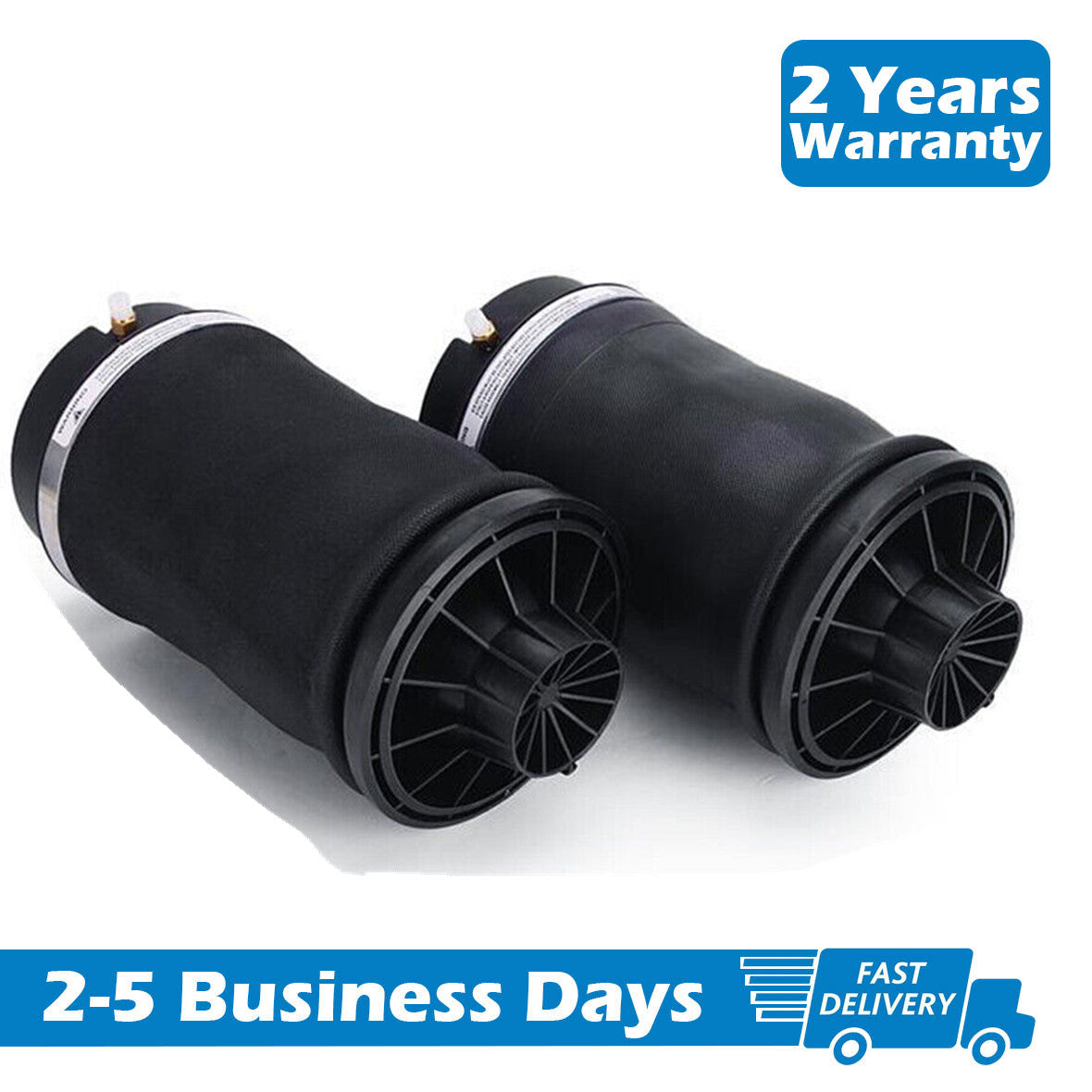 A pair of rear air suspension spring bags fits for Mercedes-Benz W164 2010 - 2015
