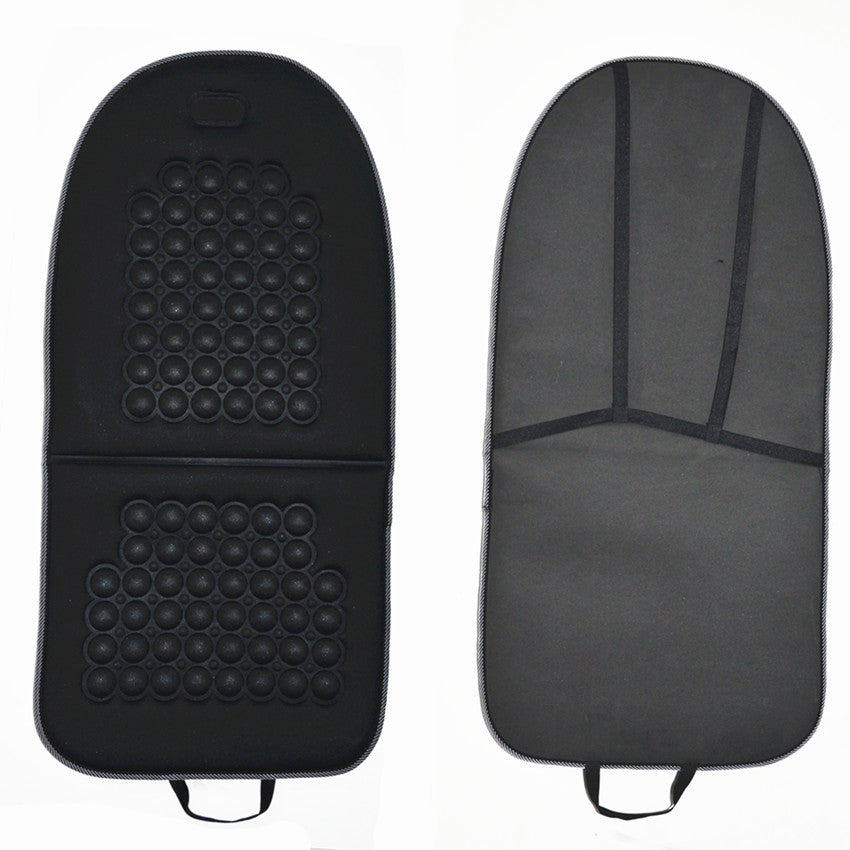 2x Car for Seat Cushion Therapy Massage Padded Bubble Foam Chair for Seat Pad Cover BK