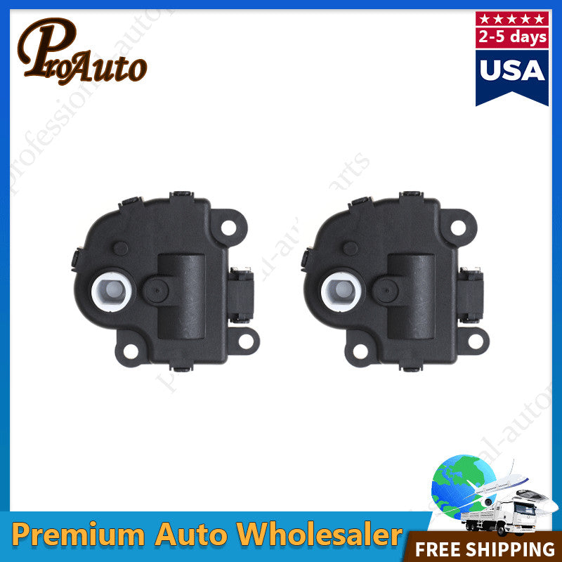 2PCS HVAC Heater Blend Door Actuator for Buick for Chevrolet Impala for Corvette 604-108