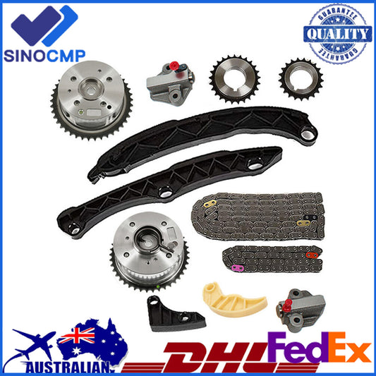 Timing Chain Kit ExhaustIntake Camshaft Gear for HYUNDAI SONATA for KIA OPTIMA 2.4L