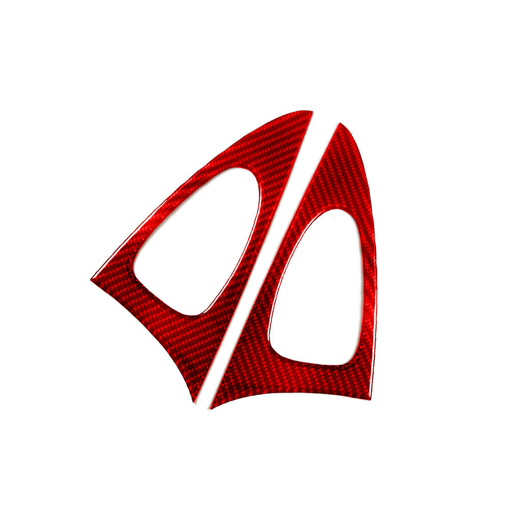 Red Carbon Fiber Front Door Handle Panel Trim Cover for Toyota for Camry 2007-2011