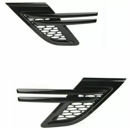 6Pcs Front Vents Side Air Vent Trim Mirror Cover for Range Rover Sport 2014-2017