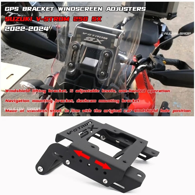 for Suzuki V-STROM 250SX small oil bird windshield lifting bracket navigation