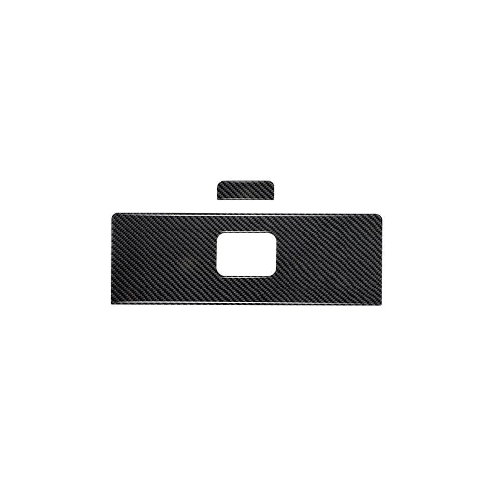 Carbon Fiber Passenger Storage Box Cover Trim for Honda for Civic 1992-1995 2dr