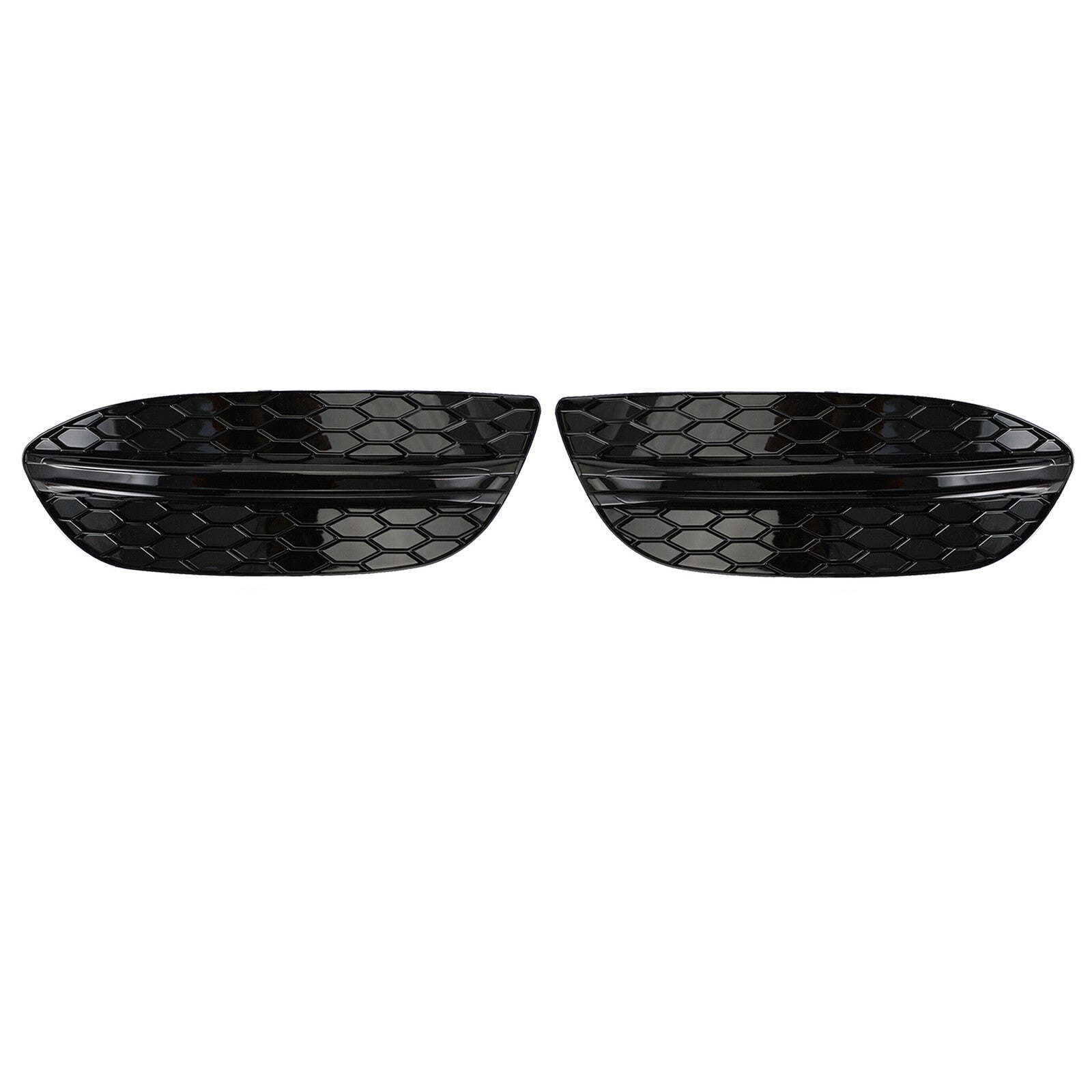 Two fog light grille cover trim pieces for lower part of 15-18 for Mercedes-Benz W205 14475205