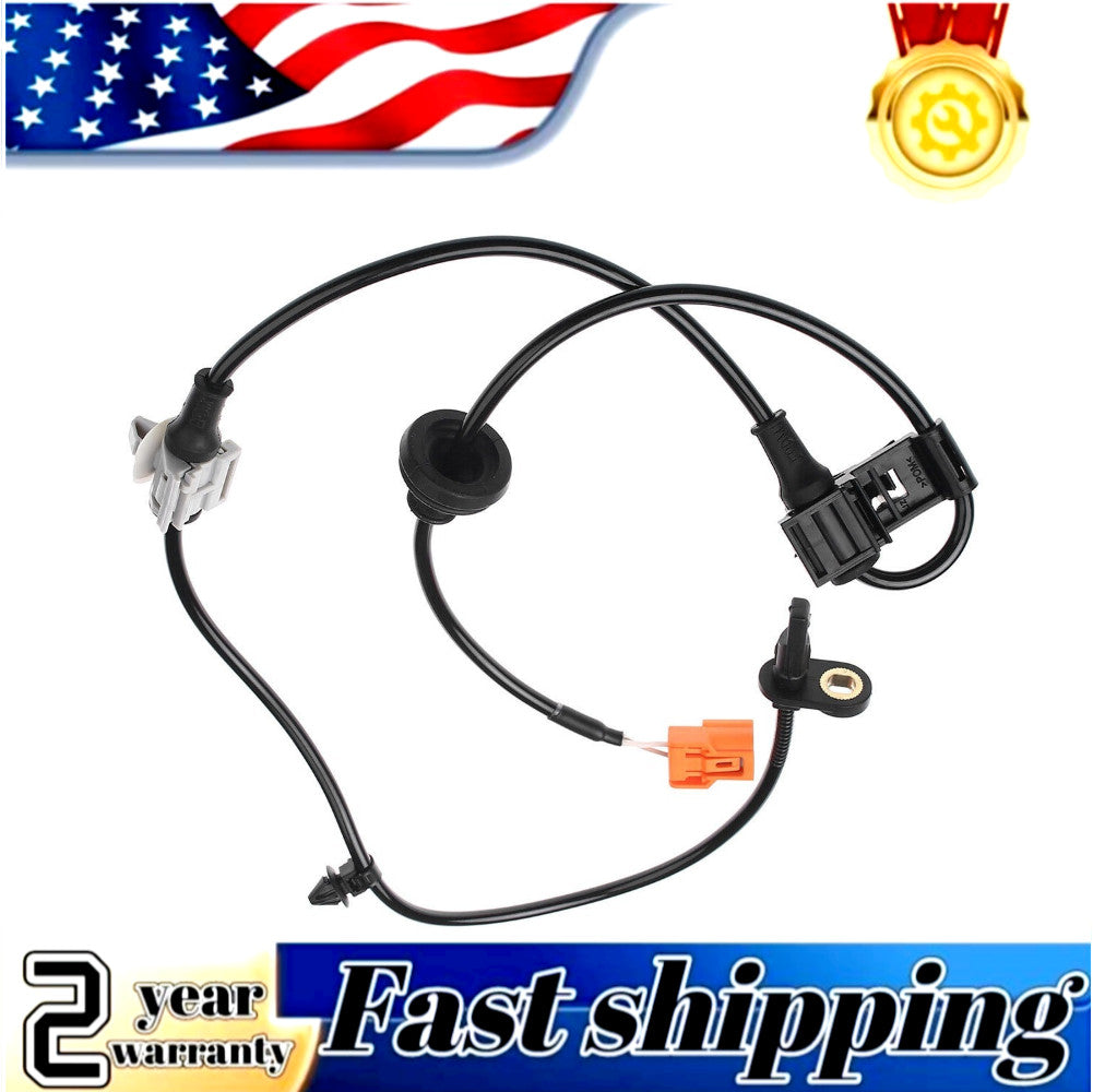 One-piece front left ABS wheel speed sensor for Honda Ridgeline 2006-2014 Crew Cab