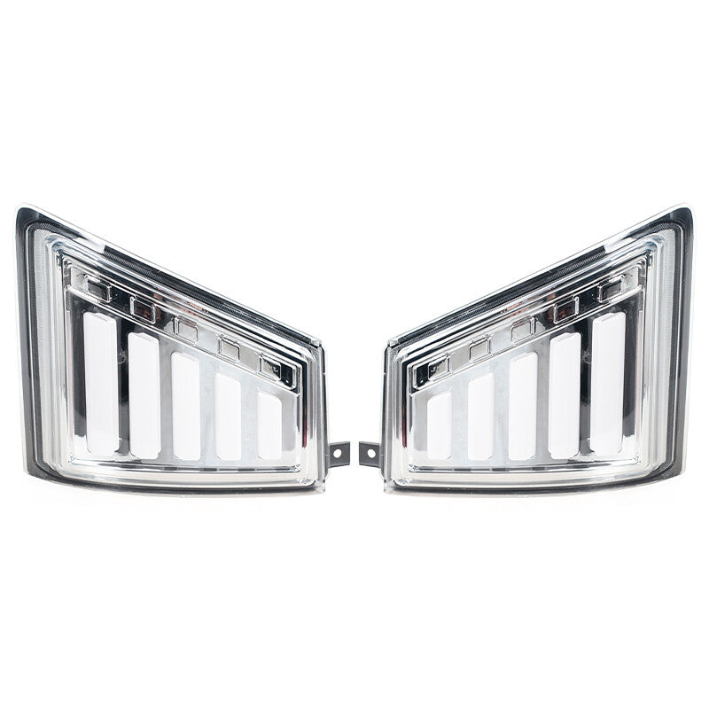 Kit for Isuzu 700p trucks: Heavy-duty turn signal, driving signal, LED headlights.