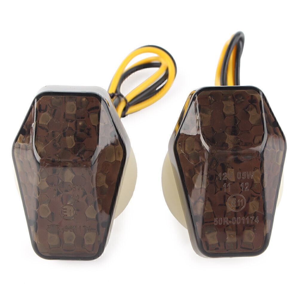 Flush Mount Turn Signal Light Lens Cover for Suzuki GSXR600 1000 SV650 Bandti
