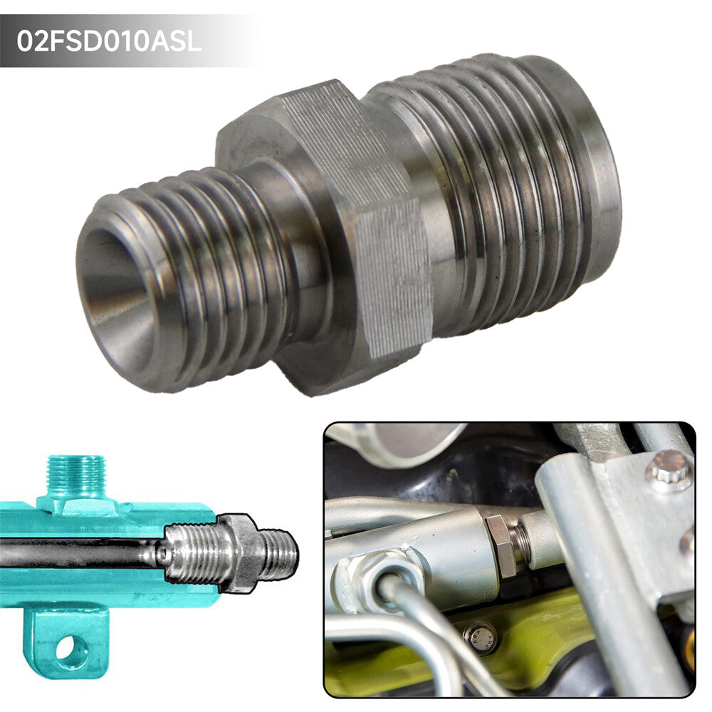 Performance Ported Fuel Rail Fitting 2004.5-2010 for Chevy for GMC Duramax Diesel 6.6L