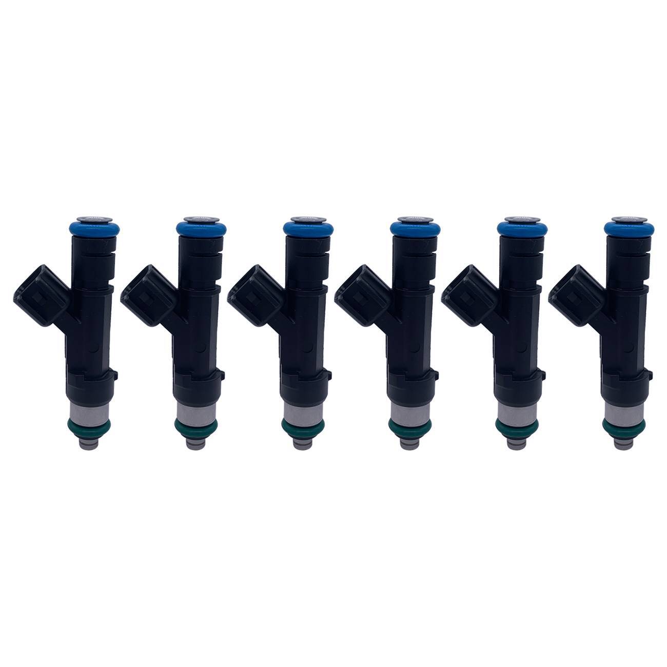(6) Fuel Injectors NEW 0280158020 for Jeep Liberty for Dodge Dakota for Mitsubishi 3.7L