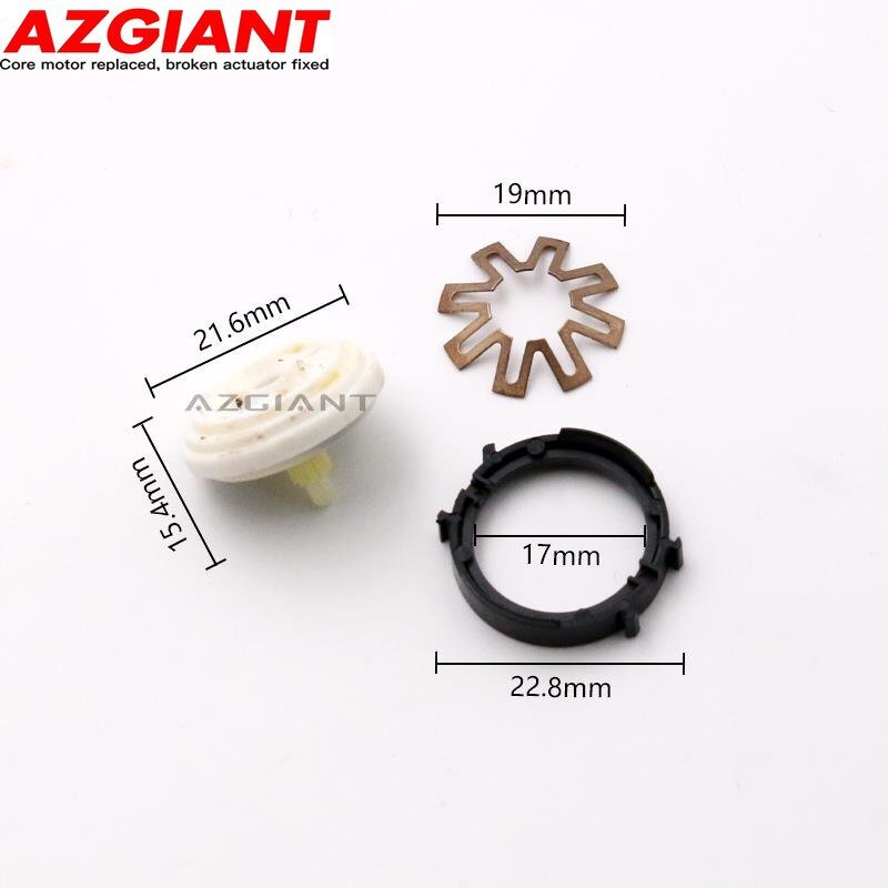 Side mirror adjustment motor gear kit for 2003-2005 for Audi RS6/RS6 Plus.