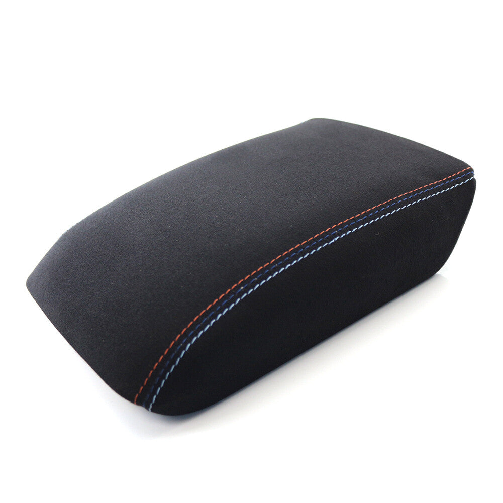 Leather Front Center Console Armrest Lid Cover for Audi A4 2009-2016