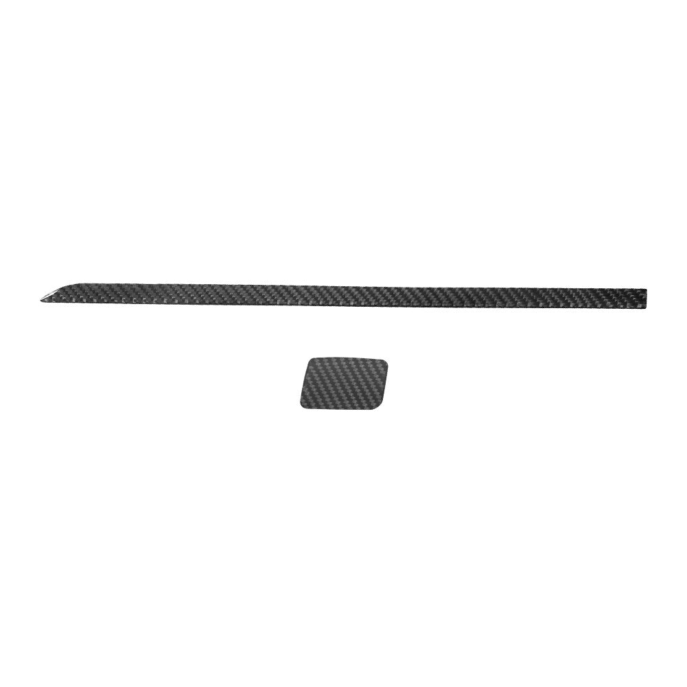 2X Carbon Fiber for Co -pilot Glove Box Lattch Trim for Hyundai for Veloster JS 2019-2022
