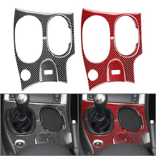 Carbon Fiber Center Console Gear Shift Panel Trim for Chevrolet for Corvette C6