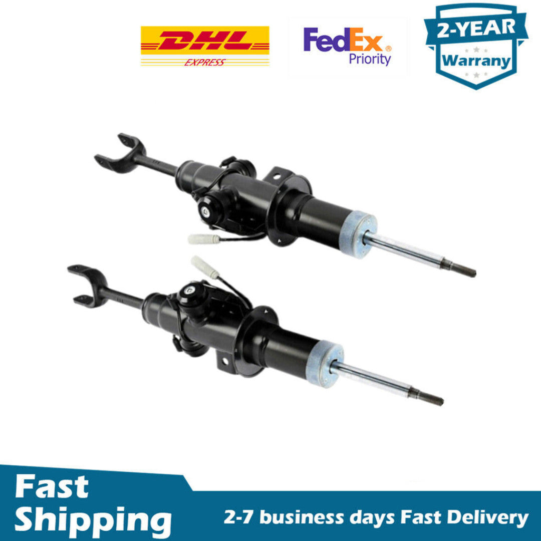 2X Front Left Right Gas Shock Absorbers VDC EDC for BMW 5-Series F10 F11 2WD