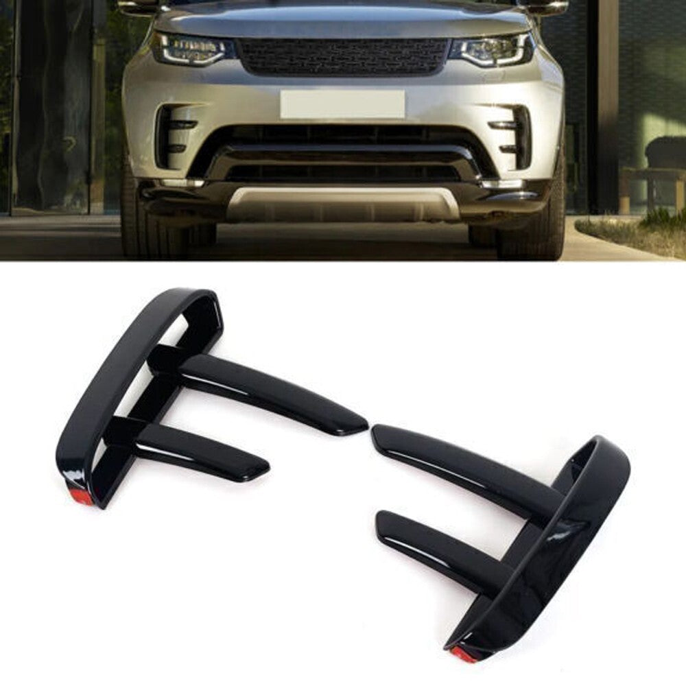 Front Bumper Side Grille Air Vent Trim Fit for Land Rover Discovery 5 2017-2019