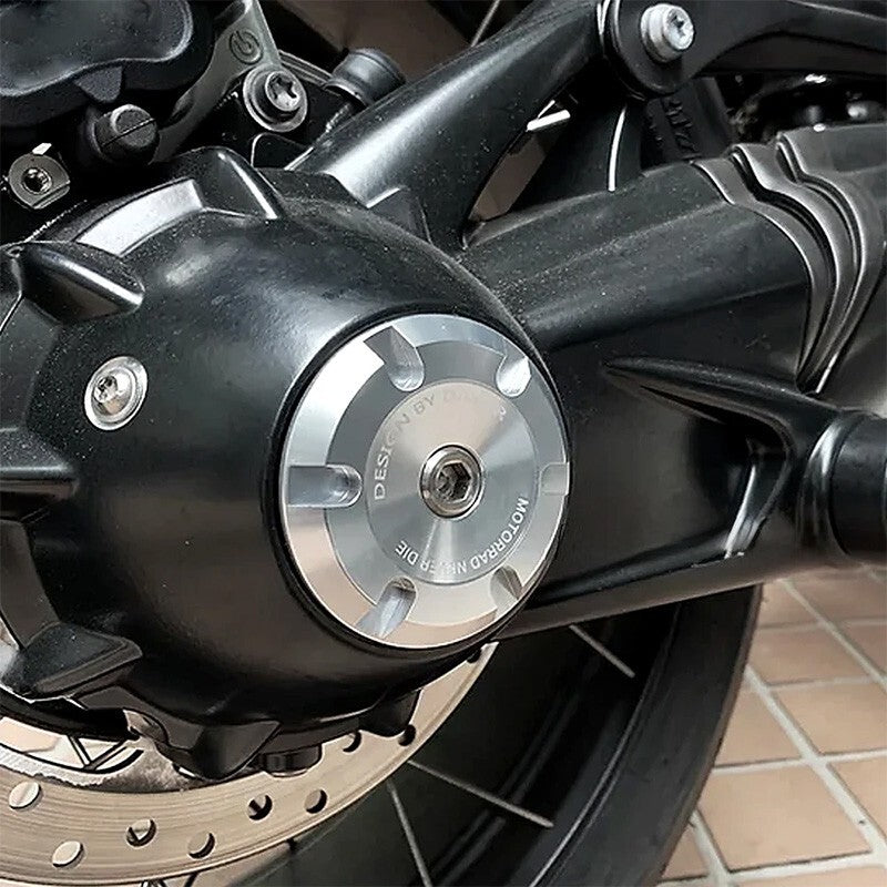 Rear Refit Wheel Fork Axle Cap Crash Pads Slider Protector for BMW R9T Four colo