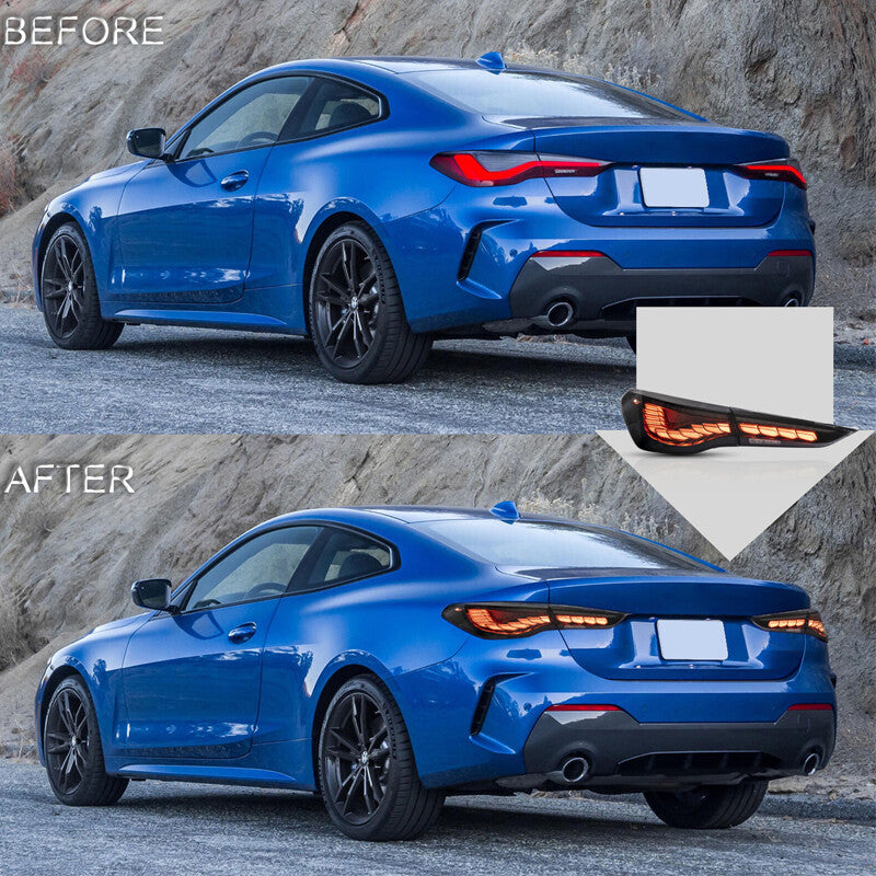 For 2020-24 for BMW 4 Series G22 G23 G26 W/Startup Animiation VLAND OLED Tail Lights