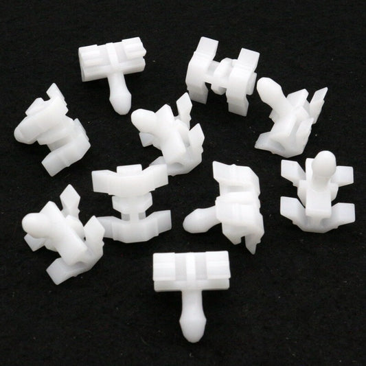 10-piece external molded clamp panel retainer for Mercedes R129 W126 0059889778