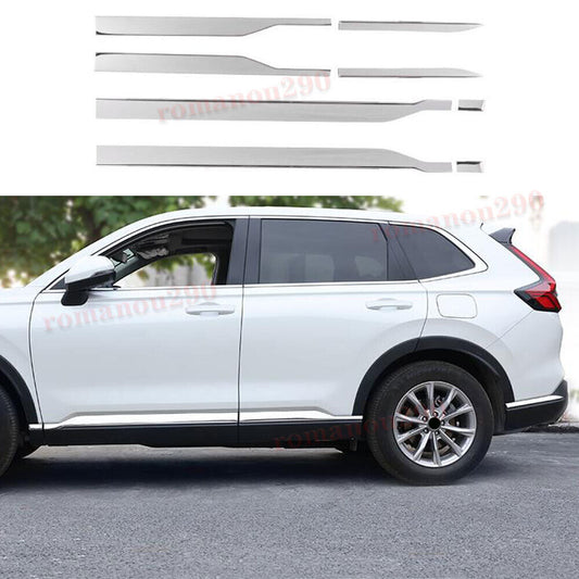 for Honda CR-V CRV 2023-2024 Stainless Chrome Body Door Side Molding Cover Trims