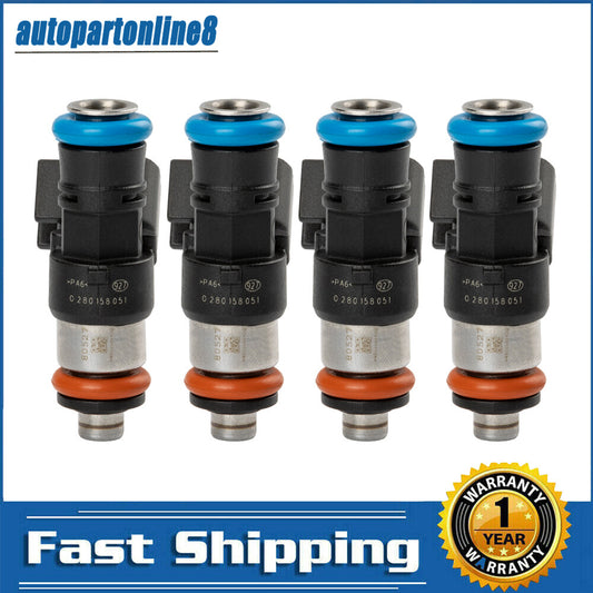 4Pcs Fuel Injectors for Chevrolet 2006-15 Camaro for Corvette SS for Pontiac G8 for Cadillac