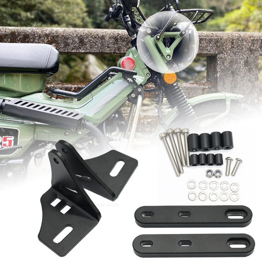 1Pc Motorcycle Adjustable Rod Headlight Fixed Bracket Spot Light Extension Lever