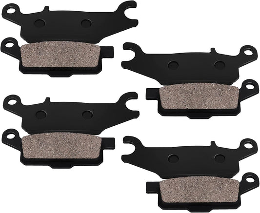 Brake Pads Front Rear for Yamaha Grizzly 550 YFM550 Grizzly 700 YFM700 2007-2022