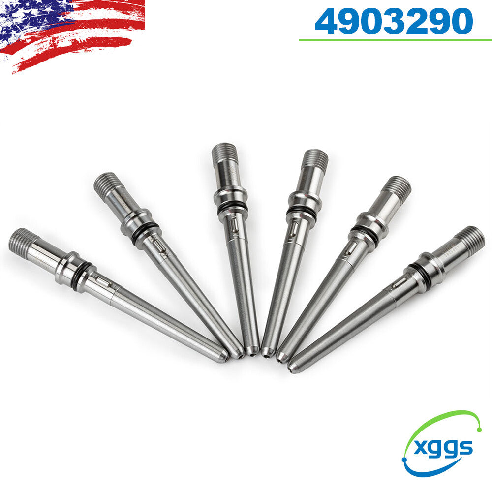 6PCS INJECTOR CONNECTOR TUBES FITS for DODGE DIESEL 5.9 6.7L 4929864