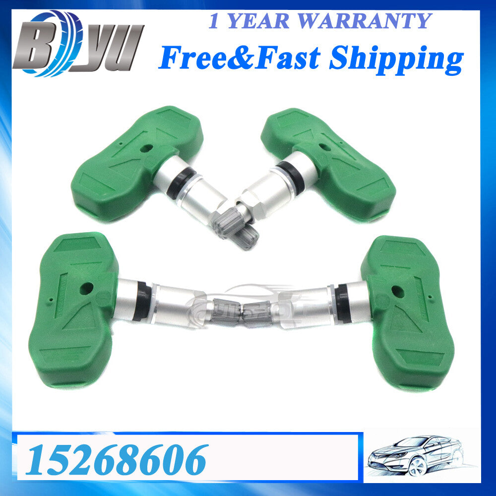 Tire Pressure Sensor 4pcs TPMS15268606 for GM for Cadillac CTS for Chevy for Corvette 315MHz