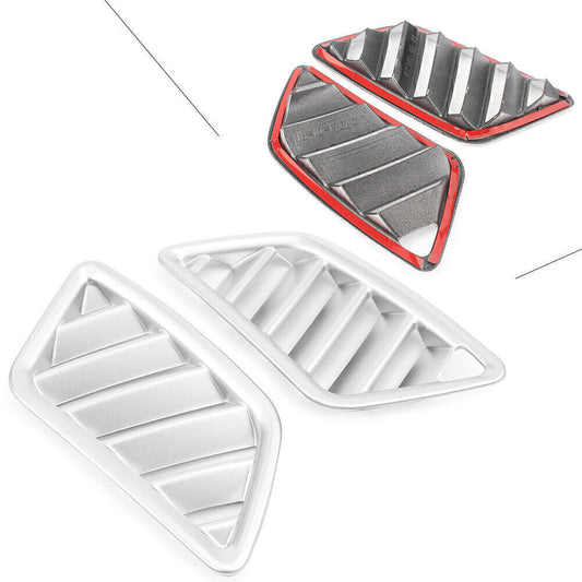 Upper Air Vent Outlet Cover Trim for Mitsubishi Eclipse Cross 2018 Silver