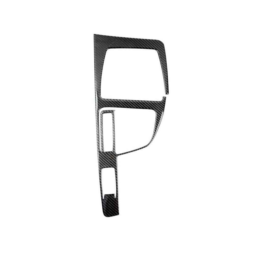 Carbon Fiber Automatic Gear Shifter Panel Cover Trim for BMW X1 F48 2016-2018