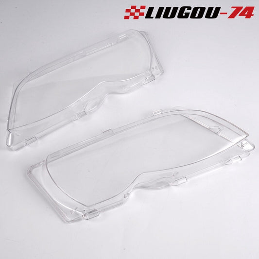 Suitable for 2002-2005 for BMW E46 3 Series 4DR headlights. Transparent lens protective case for headlights.