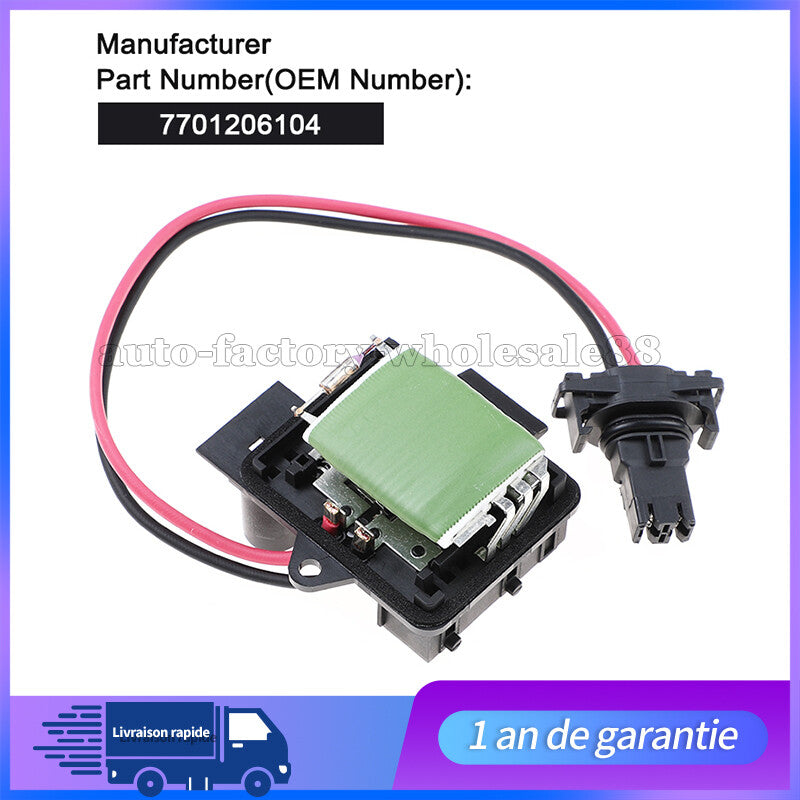 R¨¦sistance de Chauffage Ventilation 7701206104 pour for Renault Clio II Kangoo 97-19