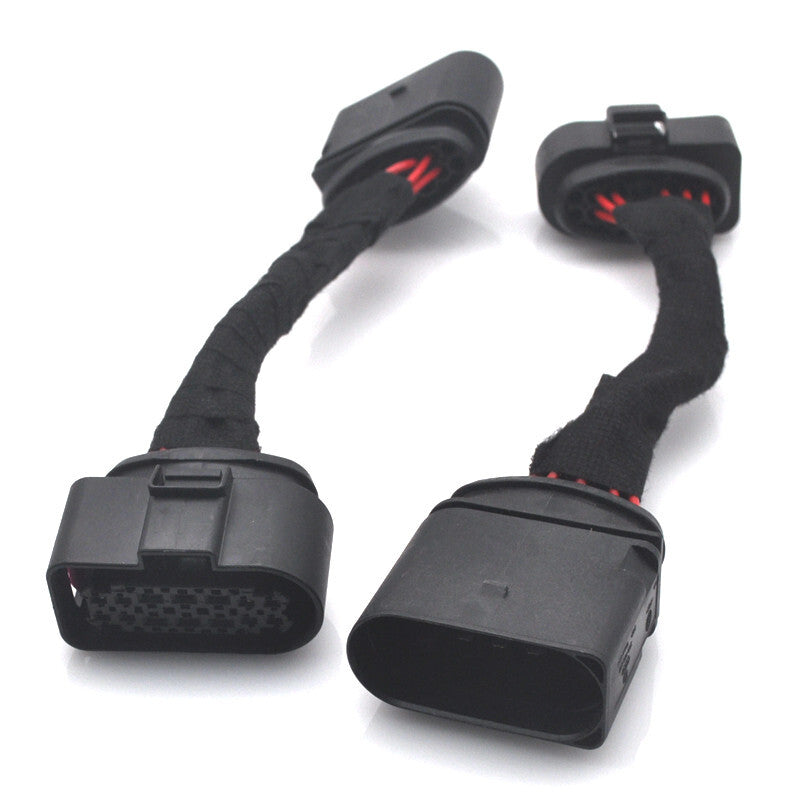 Retrofit facelift LCI HID head light cable adaptor for Audi Q5 8R Pre 2008-2012