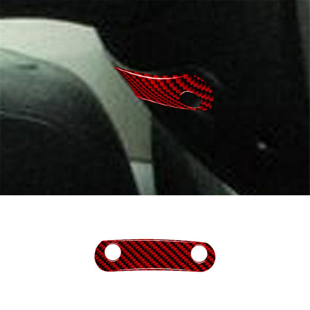 Red Carbon Fiber Below Steering Wheel Cover Trim for RAM Promaster 2014-2021
