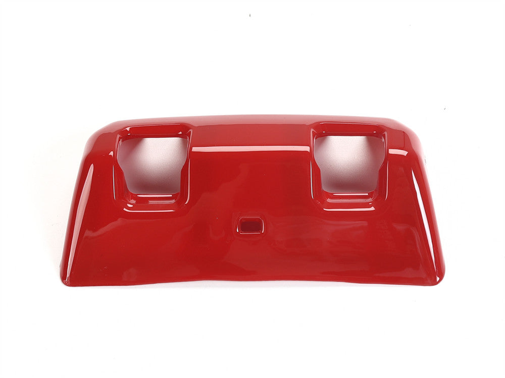 Red ABS Rear Window Lift Switch Button Panel Trim for Jeep for Wrangler JL JT 2018+