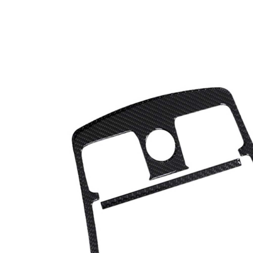 2X Carbon Fiber Center Air Vent Frame Cover Trim For Colorado 04-12/ for canyon 05-12
