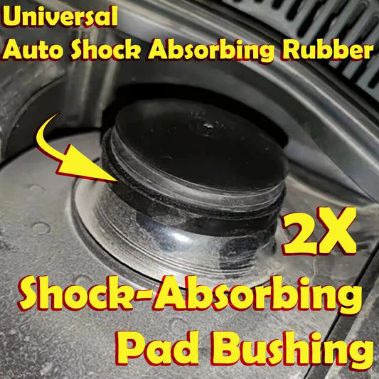 2X Shock Absorbing Ring Bushing Suspension Top Tower Buffer for VW for Passat for Golf