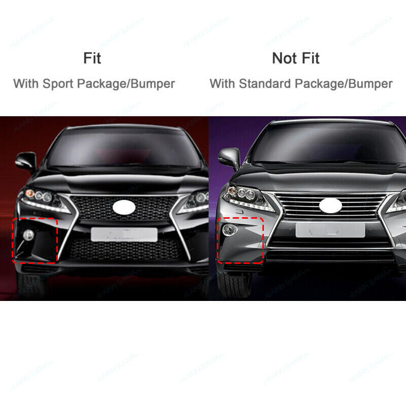 Right Front Fog Light Bezel Cover Ring for Lexus RX350 RX450h 2013-15 814810E120