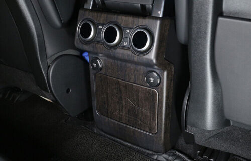 for Land Rover Discovery SHE 17-23 Anti-Kick Panel Rear Oak Wood Grain Air Ven