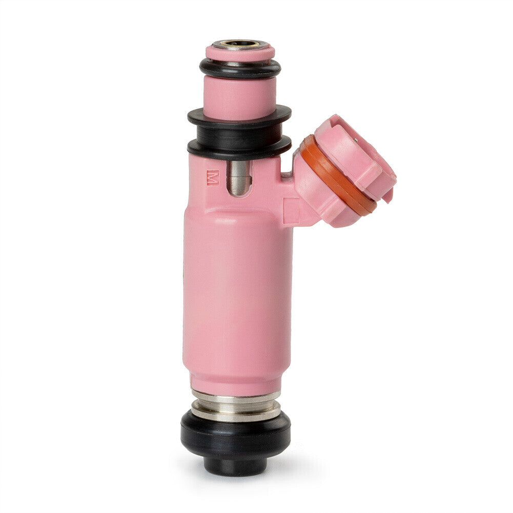 Set of 4 New 565cc Fuel Injectors for Subaru STI WRX Forester 16611-AA370 Pink