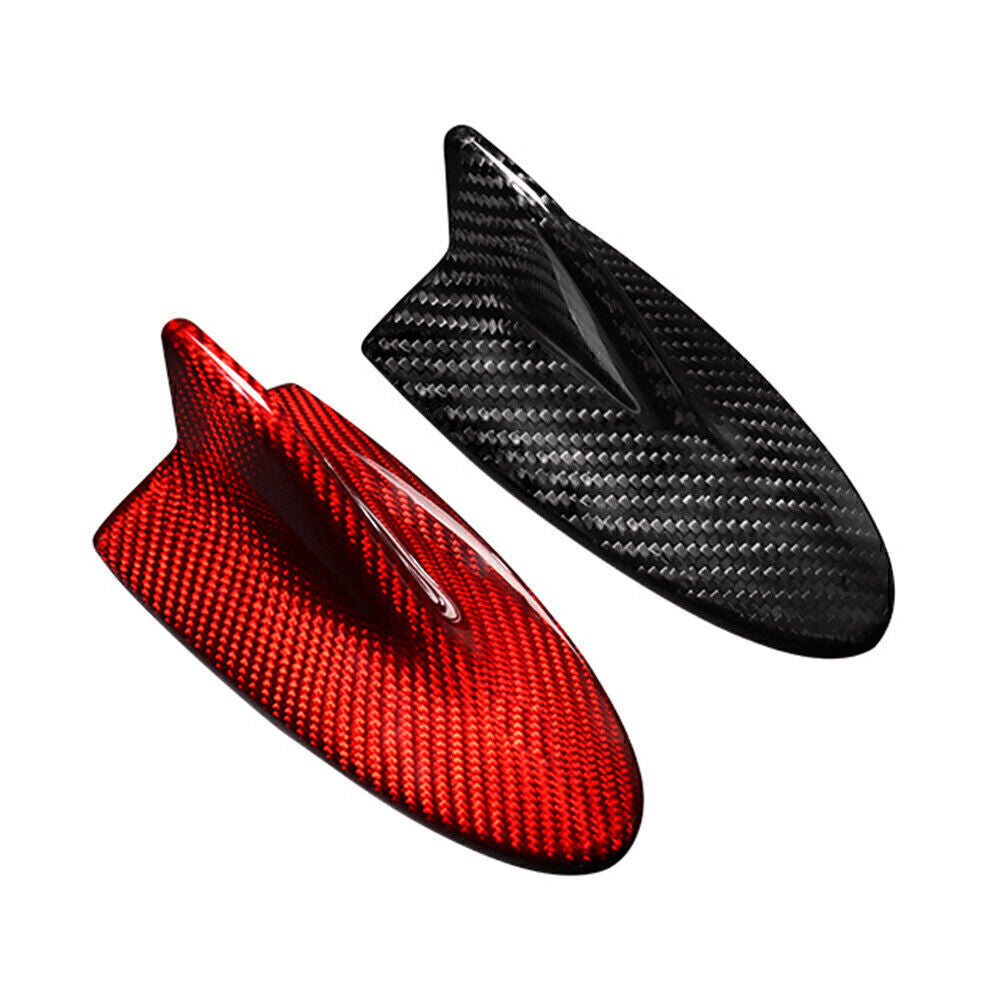 Carbon Fiber Style Shark Fin Antenna Cover Trim Fit for Lexus LS LX for ES IS