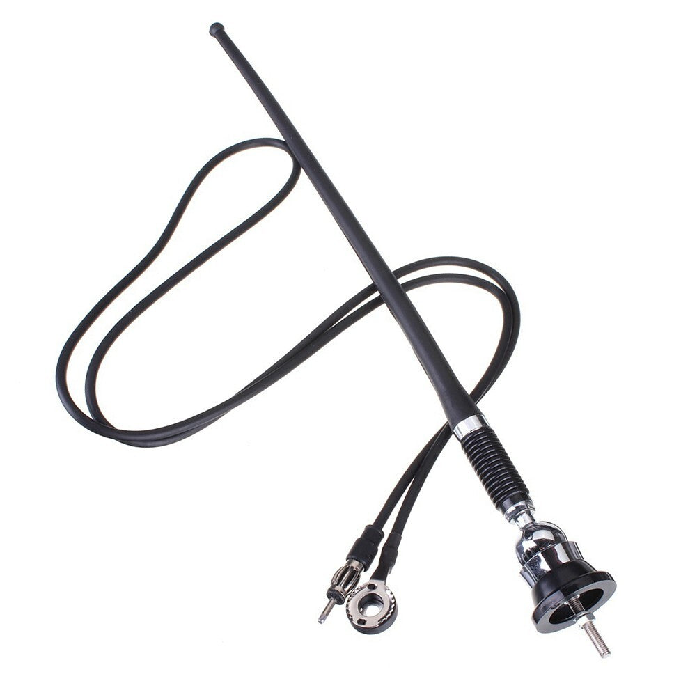 NEW Universal Mount Swivel Base Car Radio AM/FM Amplified Signal Aerial Antenna