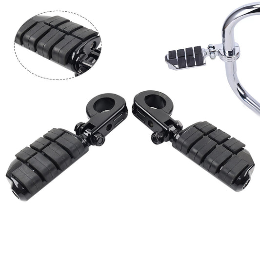1-1/4 Highway Bar Footpeg Foot Pegs Mount for Harley Touring Road Street Glide