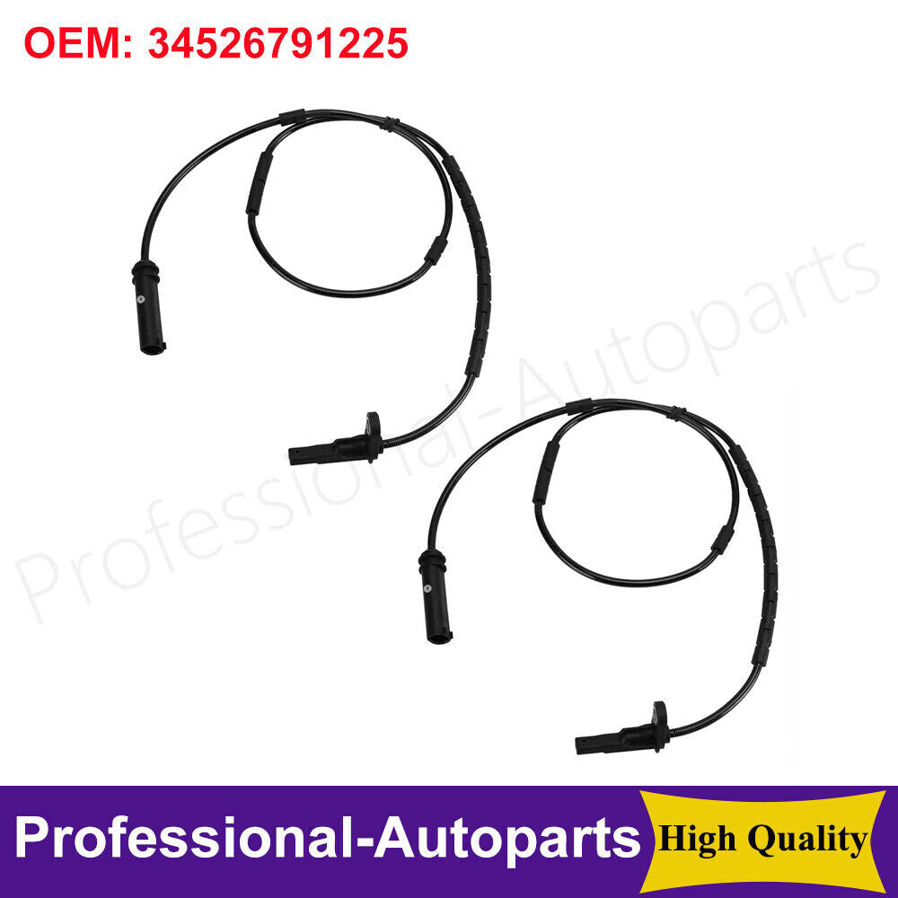 2-piece rear ABS wheel speed sensor kit 34526791225 suitable for BMW F20 F21 F31 F33 F35 F80 F87